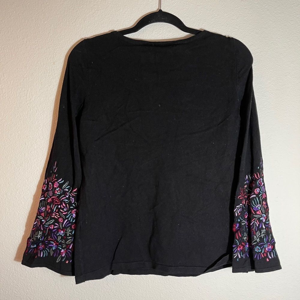 Whisper Knit QVC Embroidered Sweater - Picture 2 of 8